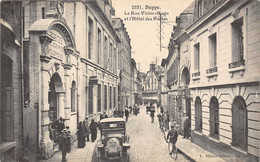 76-DIEPPE LA RUE VICTOR-HUGO ET L'HÔTEL DES POSTES - Dieppe