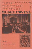 Bulletin De La Société Des Amis Du Musée Postal - N° 48 - 1975 - 24 Pages - Souvenir De Jean Cocteau - Francesi (dal 1941))
