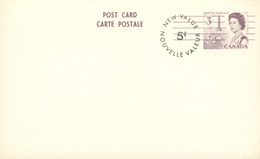 Entier Postal - CANADA - Reine Elizabeth II & Les Prairies- 3 Cents Surchagé 5 Cents* CP Format  14 X 8,5 Cmm ****2 Scan - 1953-.... Regering Van Elizabeth II