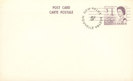 Entier Postal - CANADA - Reine Elizabeth II & Les Prairies- 3 Cents Surchagé 5 Cents* CP Format  14 X 8,5 Cmm ****2 Scan - 1953-.... Règne D'Elizabeth II