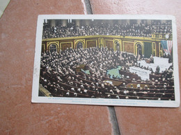 1918 Storia Americana Presidente Wilson Dinanzi Al Congresso Raccomanda Dichiarazione Guerra All'AUSTRIA - Evènements