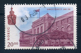 Norway 2015 - Bicentenary Of Supreme Court Of Norway 20k Used Stamp. - Gebruikt