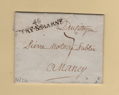 Vitry Sur Marne - 49 - Marne - Vitry Le Francois - Sans Correspondance - 1801-1848: Voorlopers XIX