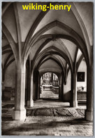 Haßfurt Mariaburghausen - S/w Gotische Eingangshalle Zur Ehemaligen Klosterkirche - Hassfurt