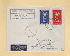 1ere Liaison France Polynesie - 28 Septembre 1958 - First Flight Covers