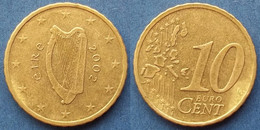 IRELAND - 10 Euro Cents 2002 KM# 35 Euro Coinage (2002) - Edelweiss Coins - Irlanda
