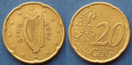 IRELAND - 20 Euro Cents 2005 KM# 36 Euro Coinage (2002) - Edelweiss Coins - Irlanda