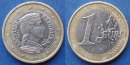LATVIA - 1 Euro 2014 KM# 156 Euro Coinage (2014) - Edelweiss Coins - Lettland