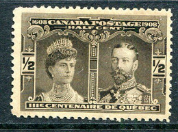 Canada 1908 Quebec Tercentenary - ½c King George V & Queen Mary HM (SG 188) - Ongebruikt