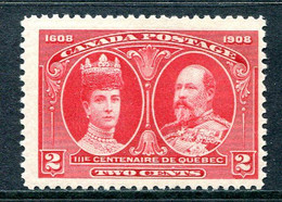 Canada 1908 Quebec Tercentenary - 2c King Edward VII & Queen Alexandra HM (SG 190) - Ungebraucht