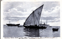 ZANZIBAR NATIVE DHOW - Tanzanie