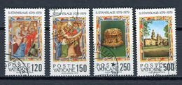 VATICAN: St STANISLAS - N° Yvert 669/672 Obli. - Gebraucht