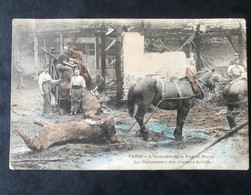 Delcampe - PARIS 12  INCENDIE RUE DE BERCY Chargement Chevaux Brûlés - Paris (12)