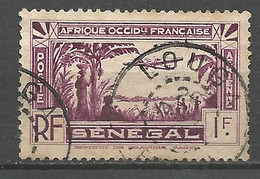 SENEGAL PA N° 3 CACHET LOUGA - Luchtpost