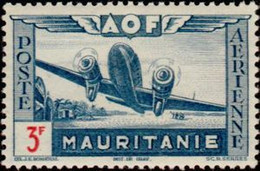 Mauritanie Mauritania - PA 13 - 1942 - Avion Au Décollage - 3F - MNH - Mauritania (1960-...)