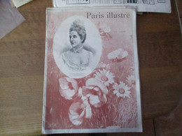PARIS ILLUSTRE N°77 DU 22 JUIN 1889 - Magazines - Before 1900