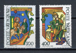 VATICAN: St ALBERT LE GRAND  - N° Yvert 698+699 Obli. - Used Stamps