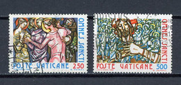 VATICAN: LA TOUSSAINT  - N° Yvert 700+701 Obli. - Used Stamps