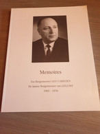 (GELUWE WERVIK) Mémoires Ere-burgemeester Leo Cardoen. Geluwe 1965-1976. - Wervik