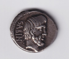 Denier Tituria Argent Lucius Titurius Sabinus 89 Av.JC - Republiek (280 BC Tot 27 BC)