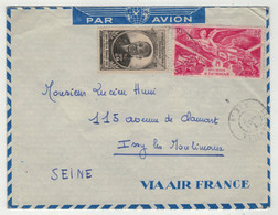 France // A.E.F. // Lettre  Pour Issy Les Moulineaux 7.10...?? - Lettres & Documents