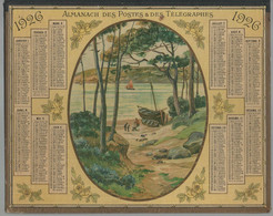 Almanach Des Postes Et Des Télégraphes. Année 1926. Almanach De La Loire-Inférieure, Illustré D'un Dessin De Bord De Mer - Big : 1921-40