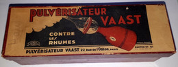 Ensemble De Deux Pulvérisateurs Vaast Complets Dans Leurs Boites - 1930-1950 - Voir Mes Photos Et Mon Annonce - Matériel Médical & Dentaire