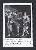2021 AUSTRIA "BENEDETTO GENNARI / TESEO CON LE FIGLIE DI MINOSSE" SINGOLO BIANCO / NERO MNH - Unused Stamps