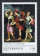 2021 AUSTRIA "BENEDETTO GENNARI / TESEO CON LE FIGLIE DI MINOSSE" SINGOLO MNH - Nuevos