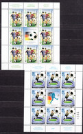 Yugoslavia (Serbia And Montenegro) 2006 Football World Cup (Mondial) Germany Mi#3325-3326 Mint Never Hinged Kleinbogen - Unused Stamps
