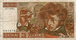 FRANCE  10 FRANCS  1976 - 10 F 1972-1978 ''Berlioz''