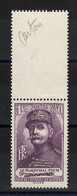 Variété - Papier CARTON - YV 455 N** MNH , Foch - Unused Stamps