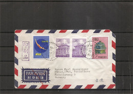 Taiwan -Formose ( Lettre Par Avion De 1962 De Taichung Vers L'Allemagne à Voir) - Covers & Documents