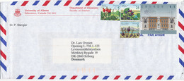 Canada Air Mail Cover Sent To Denmark 7-11-1995 - Luchtpost