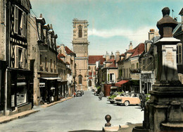 Clamecy * Rue Du Grand Marché * Pharmacie * Magasin Modes * Automobiles Anciennes - Clamecy