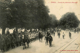 épinal * Convoi De Prisonniers Allemands * Boches WW1 Guerre 14/18 War - Epinal