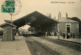 Mézidon * La Gare * Ligne Chemin De Fer Du Calvados - Autres & Non Classés