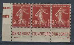 PII-/-204- N° 360, Neuf . PUB "  DEMANDEZ L'OUVERTURE D'UN COMPTE  " , IMAGE DU VERSO SUR DEMANDE, - Unused Stamps