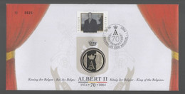 Belgie: Numisletter 3289 Koning Albert II - Numisletters