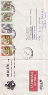 ITALY 1983 EXPRESS MAIL TO ENGLAND - 1981-90: Storia Postale