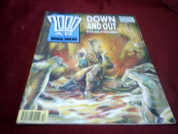 2000 AD   / JUDGE DREDD  DOWN AND OUT   28 APR 1990 - Otros Editores