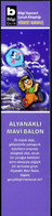 Bookmark / Marque-page Garçon Et Ballon Volant, Boy And Flying Balloon Ref #1203 - Marque-Pages