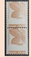 O) 1980 BRAZIL,  ERROR, CACAO, COCOA, PLANT, SCT 1670 34cr Brown, MNH - Otros