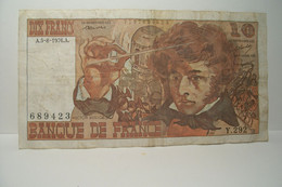 BILLET - DIX FRANCS ( 1976 ) - HECTOR  BERLIOZ - 10 F 1972-1978 ''Berlioz''