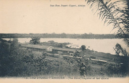 CPA-23640- Côte D'Ivoire -Abidjan-La Gare, Lagune Et Les Quais-Envoi Gratuit - Côte-d'Ivoire