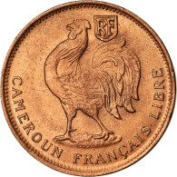 Monnaie, Cameroun, 50 Centimes, 1943, Pretoria, SPL, Bronze, KM:6 - Kamerun