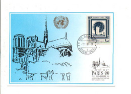 NATIONS UNIES EXPO DE PARIS 1991 - Briefe U. Dokumente