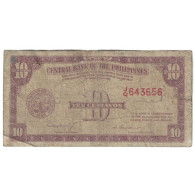 Billet, Philippines, 10 Centavos, Undated (1949), KM:128a, B+ - Philippines