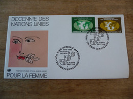 (6) UNITED NATIONS -ONU - NAZIONI UNITE - NATIONS UNIES * FDC 1980 * DECENNIE DES NATIONS UNIES - Briefe U. Dokumente