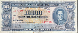 Bolivia 10.000 Bolivianos, P-151 (L.1945) - Very Fine - Bolivia